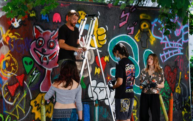 8.8.delavnice, grafiti, druženje