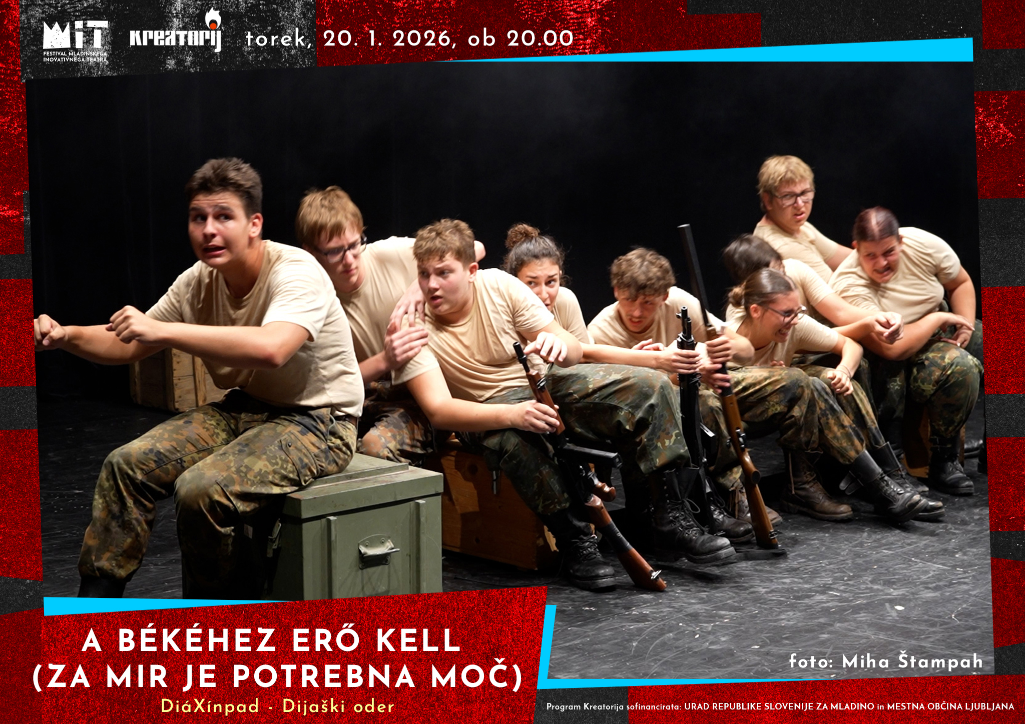 za mir jepotrebna moč